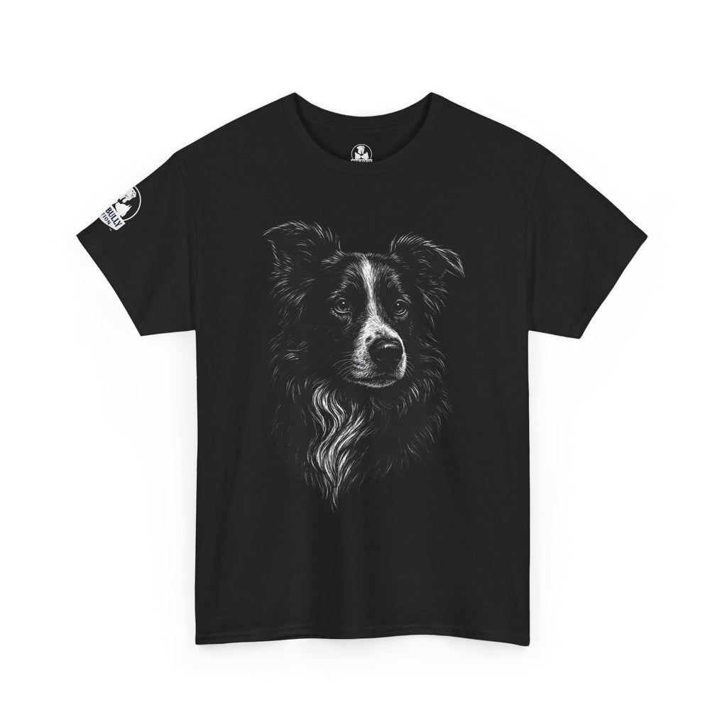 Border Collie T-Shirt | The Legends™ Border Collie Graphic Tee | Herding Dog Lover Gift | Intelligent Working Dog Unisex Tee
