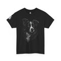 Border Collie T-Shirt | The Legends™ Border Collie Graphic Tee | Herding Dog Lover Gift | Intelligent Working Dog Unisex Tee