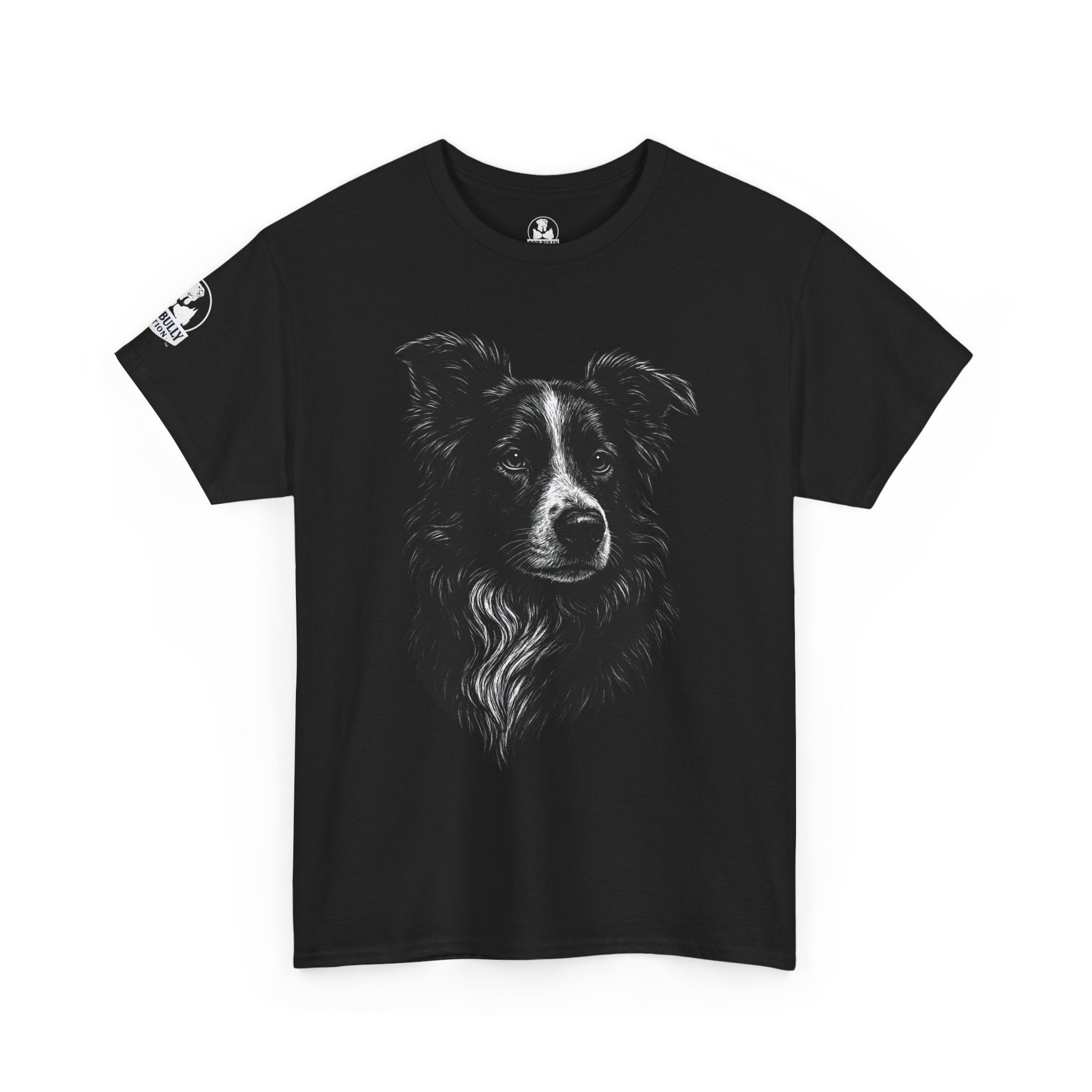 Border Collie T-Shirt | The Legends™ Border Collie Graphic Tee | Herding Dog Lover Gift | Intelligent Working Dog Unisex Tee