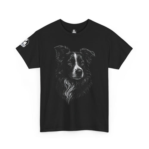Border Collie T-Shirt | The Legends™ Border Collie Graphic Tee | Herding Dog Lover Gift | Intelligent Working Dog Unisex Tee