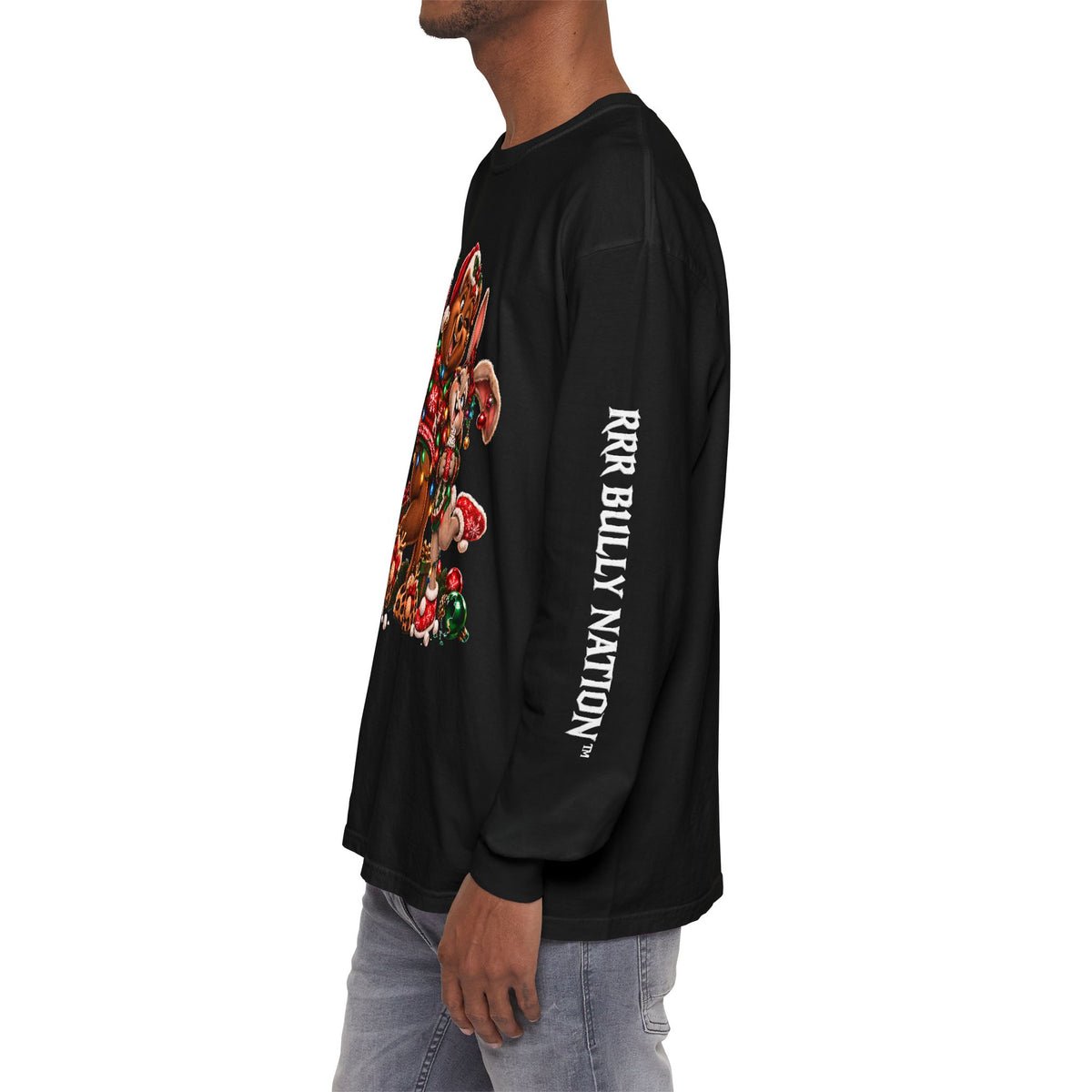 Hunni & Holli Christmas Long Sleeve Graphic T-Shirt