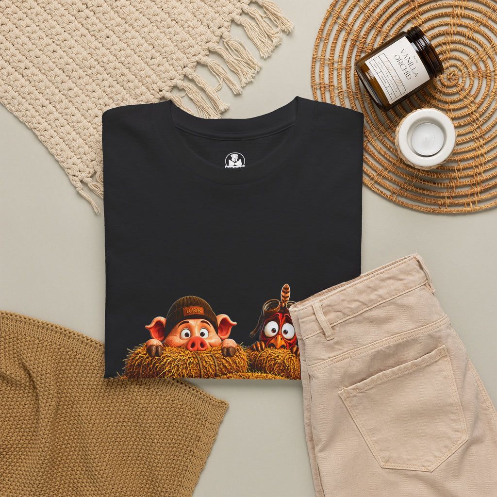 Pluck and Curly™ Thanksgiving Escape Limited Edition Unisex Graphic Tee