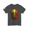 Eternal Empire T-Shirt | Aztec Warrior Skull Graphic Tee | Mexican Heritage Streetwear Shirt | Indigenous Inspired Graphic Apparel | Urban Edge™