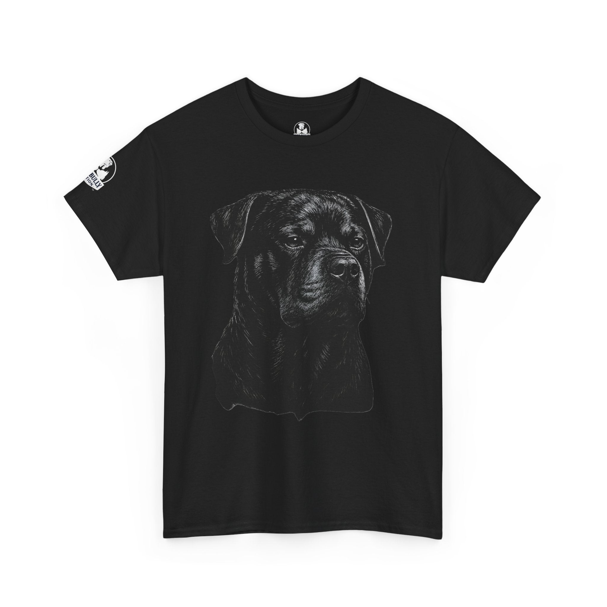 Rottweiler Guardian T-Shirt | Rottweiler Dog Lover Graphic Tee | Working Dog Owner Shirt | Unisex Heavy Cotton Tee