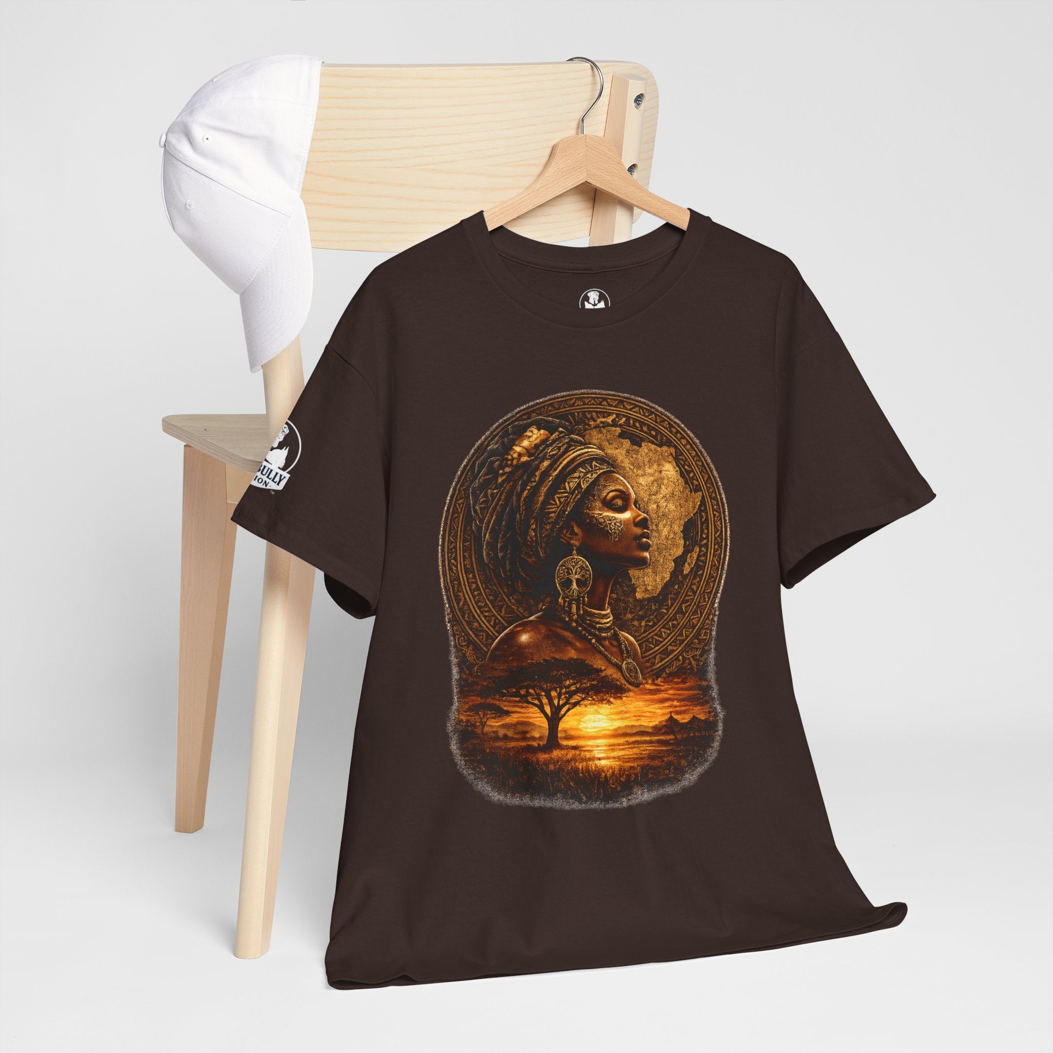 Eternal Essence™ African Heritage Graphic T-Shirt | Cultural Art Gift