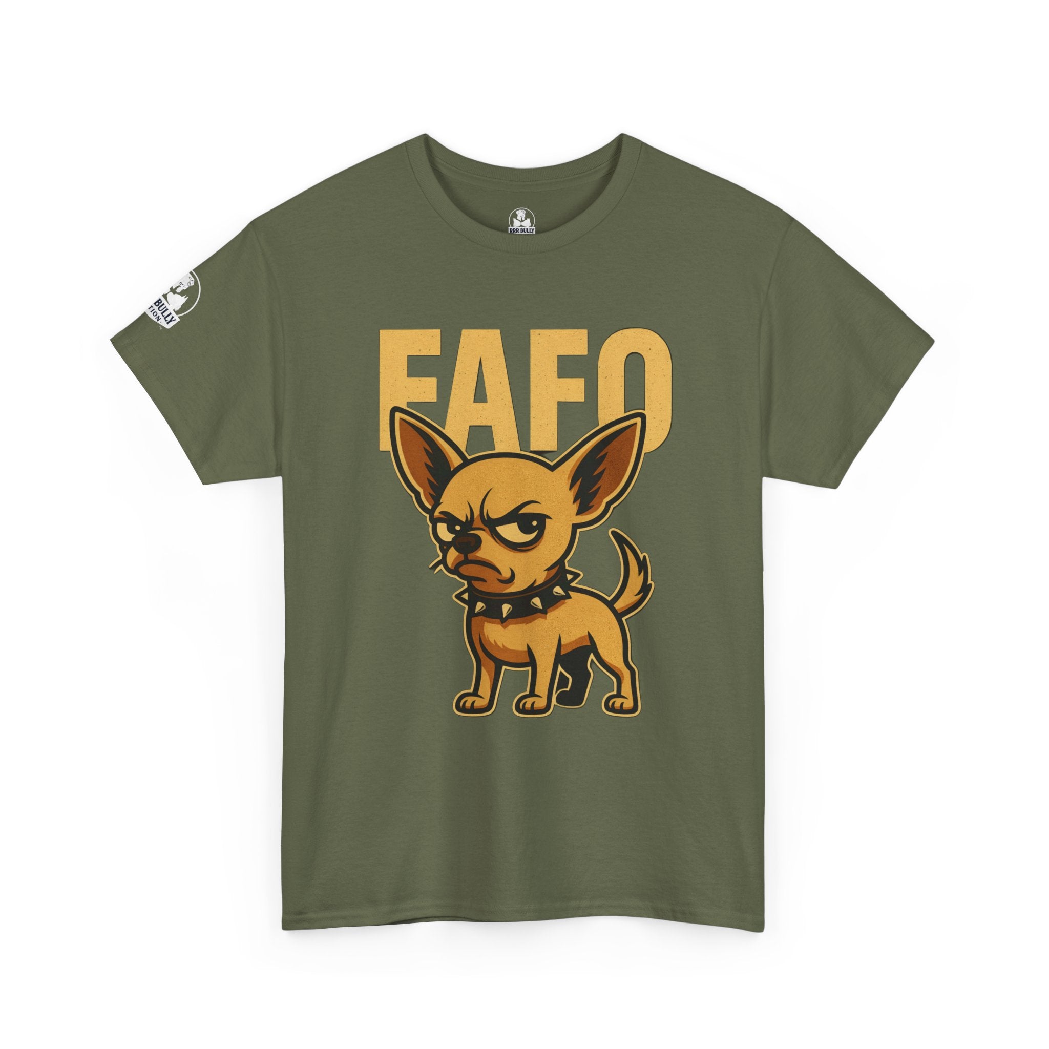 FAFO Chihuahua T-Shirt | Small Dog Big Attitude Graphic Tee | Funny Chihuahua Shirt | Urban Edge™