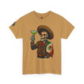 Mariachi Sugar Skull Shirt, Dia de los Muertos Tee, Mexican Skeleton Graphic Shirt, Sugar Skull Art T-Shirt, Fiesta Party Tee, Unisex Cotton Tee