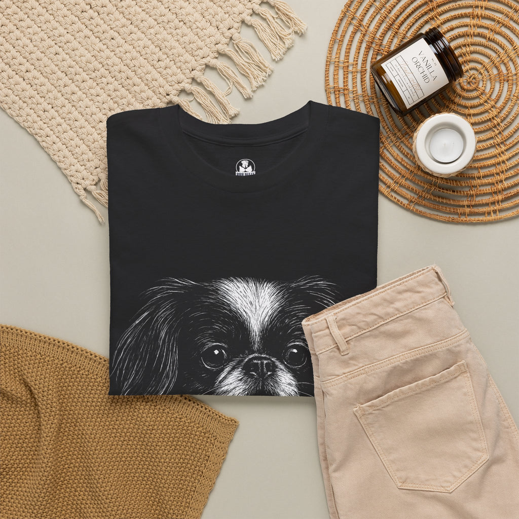 Japanese Chin Graphic T-Shirt | TrueBreed™ Sophisticates™ Dog Lover Tee