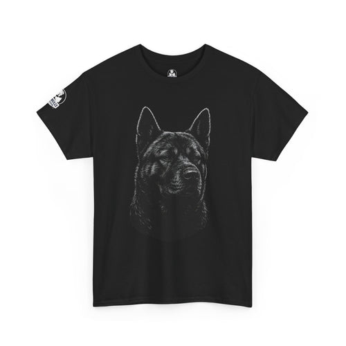 Akita Dog Lover T-Shirt | Akita Guardian Breed Graphic Tee | Loyal Japanese Dog