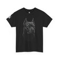Pit Bull Dog Lover T-Shirt | American Pit Bull Terrier Graphic Tee | Loyal Guardian Breed Shirt | Unisex Heavy Cotton Tee