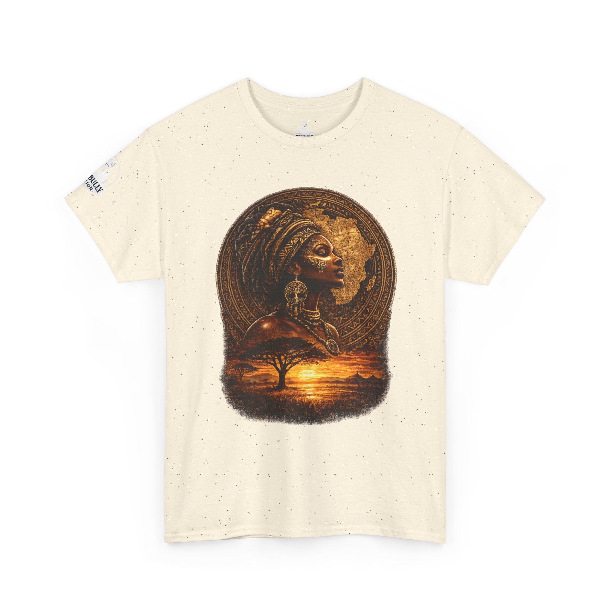Eternal Essence™ African Heritage Graphic T-Shirt | Cultural Art Gift