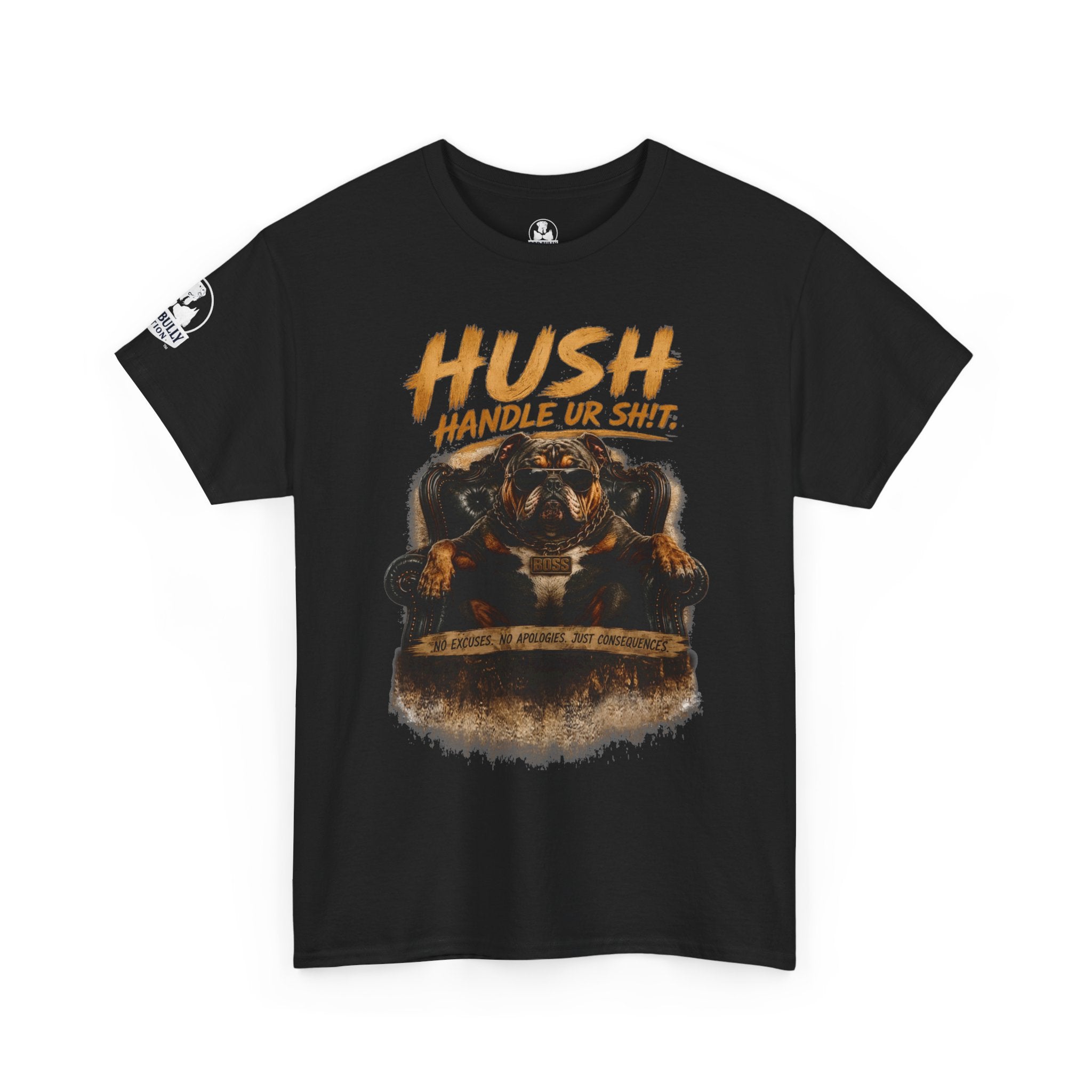 HUSH™ Handle U’r Sh!t | Urban Edge™ Unisex Graphic T-Shirt