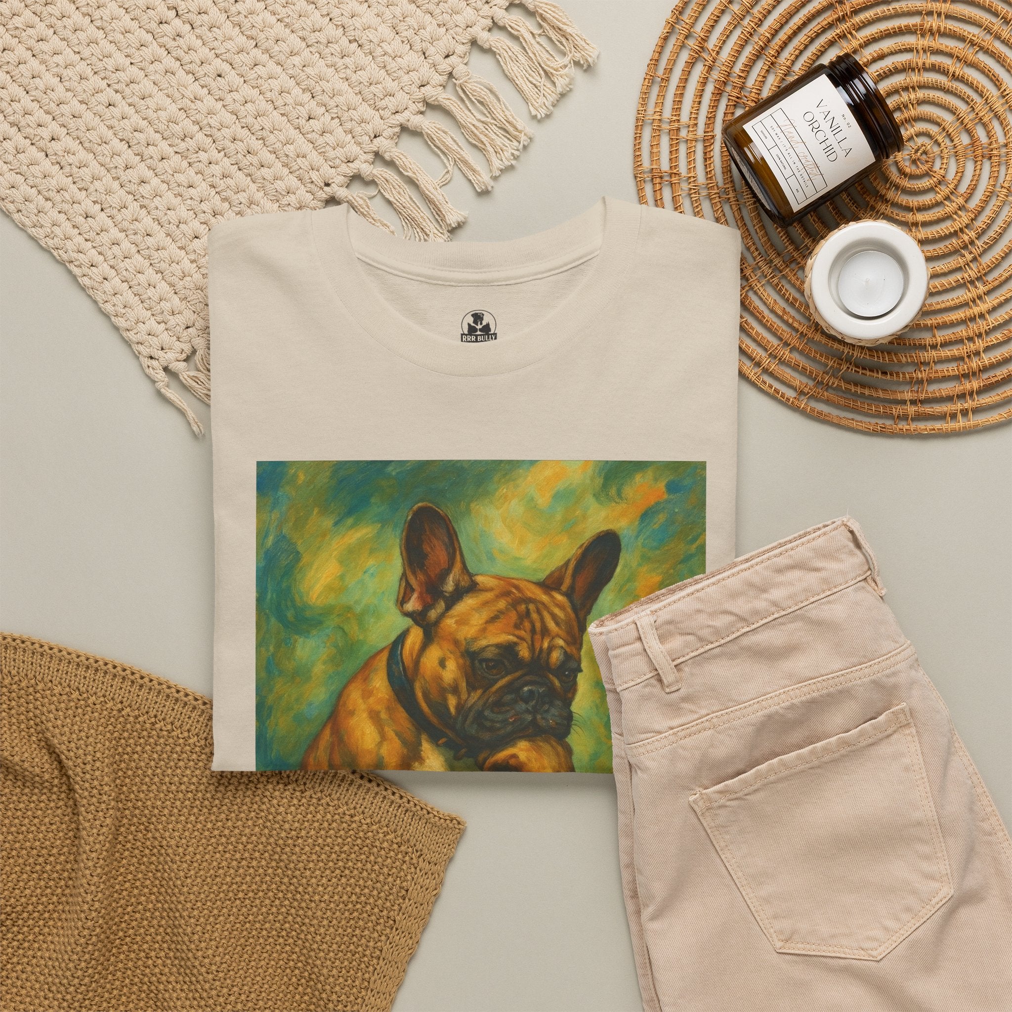 French Bulldog Deep Thoughts Shirt, Frenchie Gift, French Bulldog Dog Lover Tee