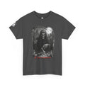 Grim Reaper Checkmate T-Shirt, Gothic Chess Graphic Tee, Dark Streetwear Shirt, Skull and Chessboard Apparel, Urban Edge™ Checkmate