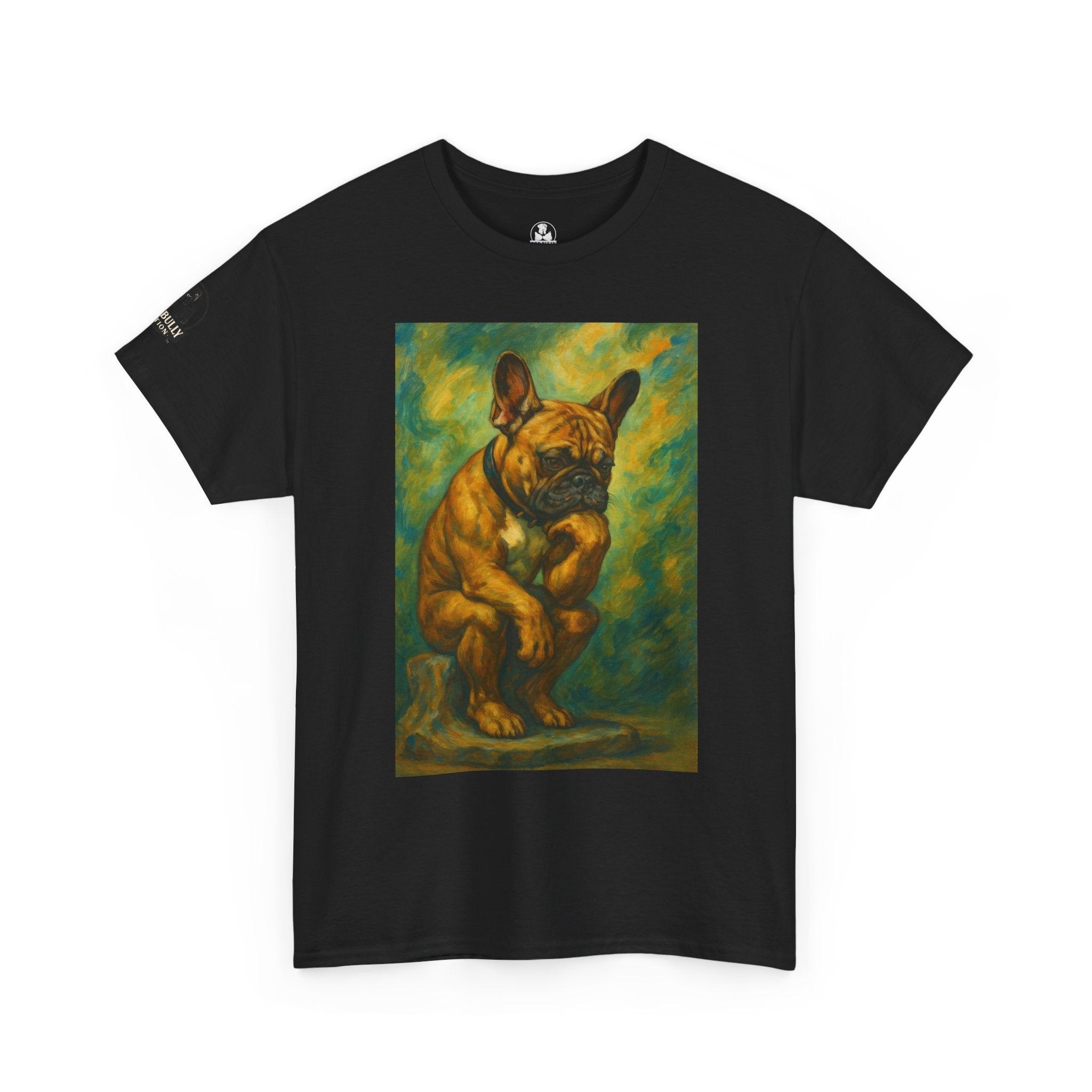French Bulldog Deep Thoughts Shirt, Frenchie Gift, French Bulldog Dog Lover Tee